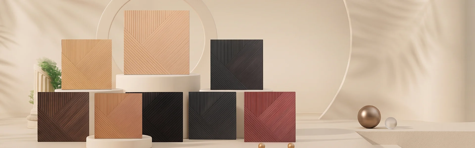Papan Penyerap Suara Cetak UV Substrat Poliester