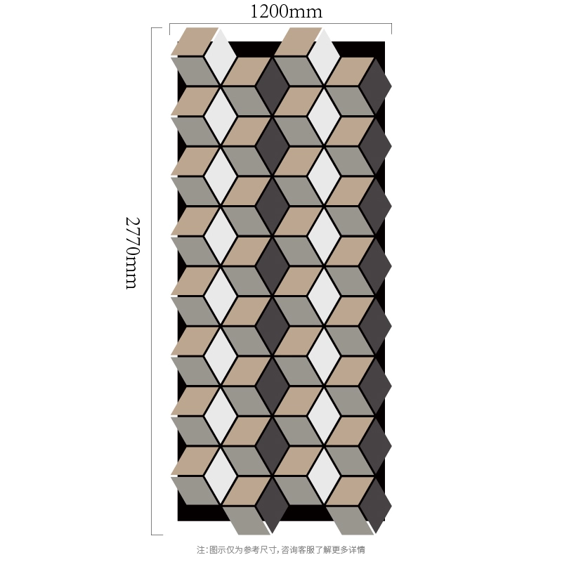 Panel Dinding Akustik Modular MDF-on-PET Kolom Kubus 3D Panel Dinding Akustik Modular MDF-on-PET Kolom Kubus 3D