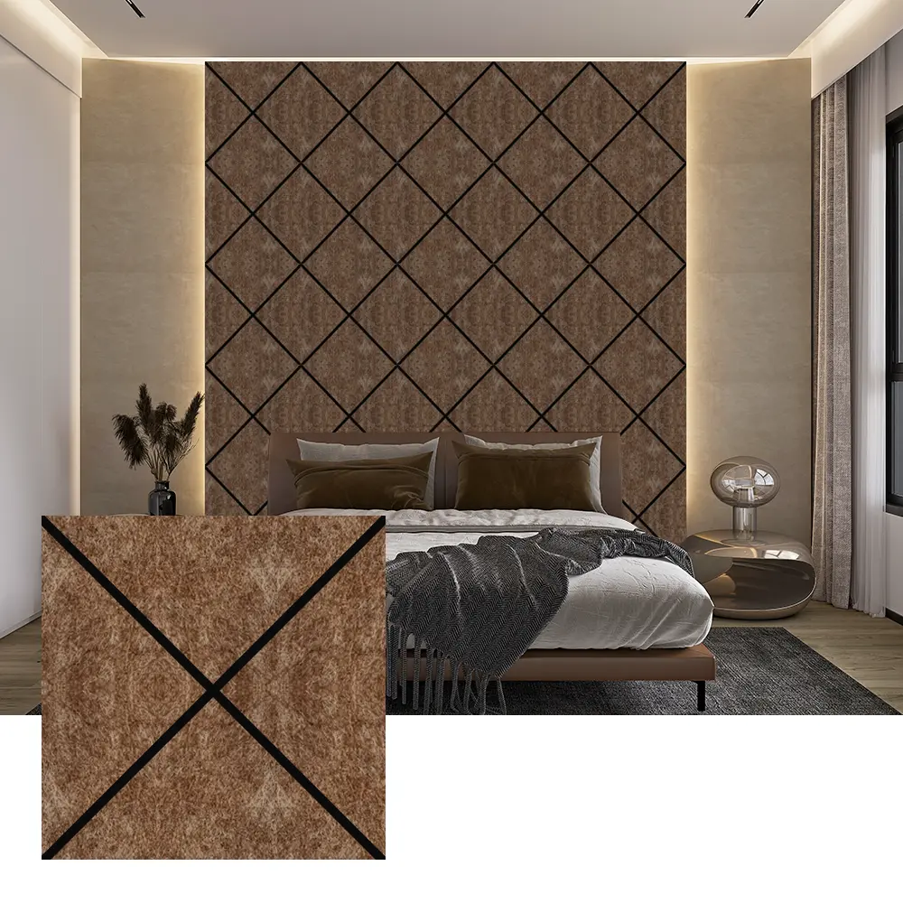 Panel Akustik Felt PET Daur Ulang untuk Penggunaan Interior