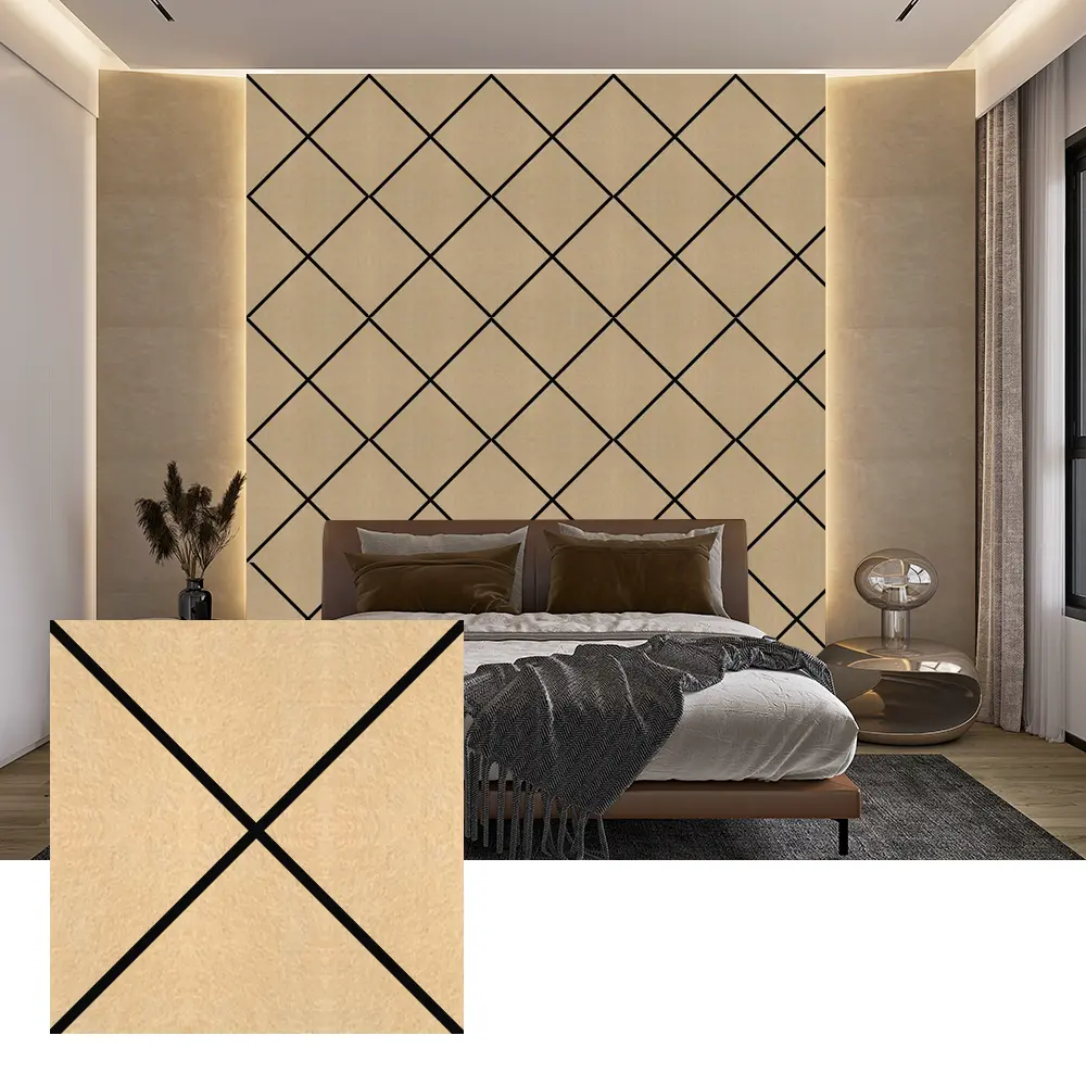 Panel Akustik Felt PET Daur Ulang untuk Penggunaan Interior