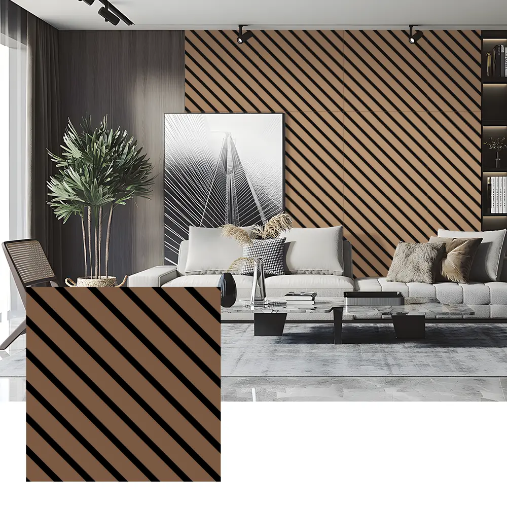 Panel Felt PET Penyerap Suara untuk Dinding Interior