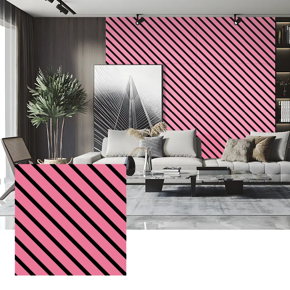 Panel Felt PET Penyerap Suara untuk Dinding Interior