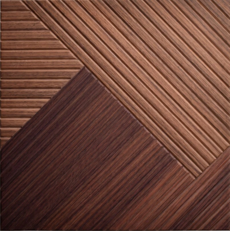 Panel Akustik Kayu Tambal Sulam Showroom Ritel Wonear Panel Akustik Kayu Tambal Sulam Showroom Ritel Wonear