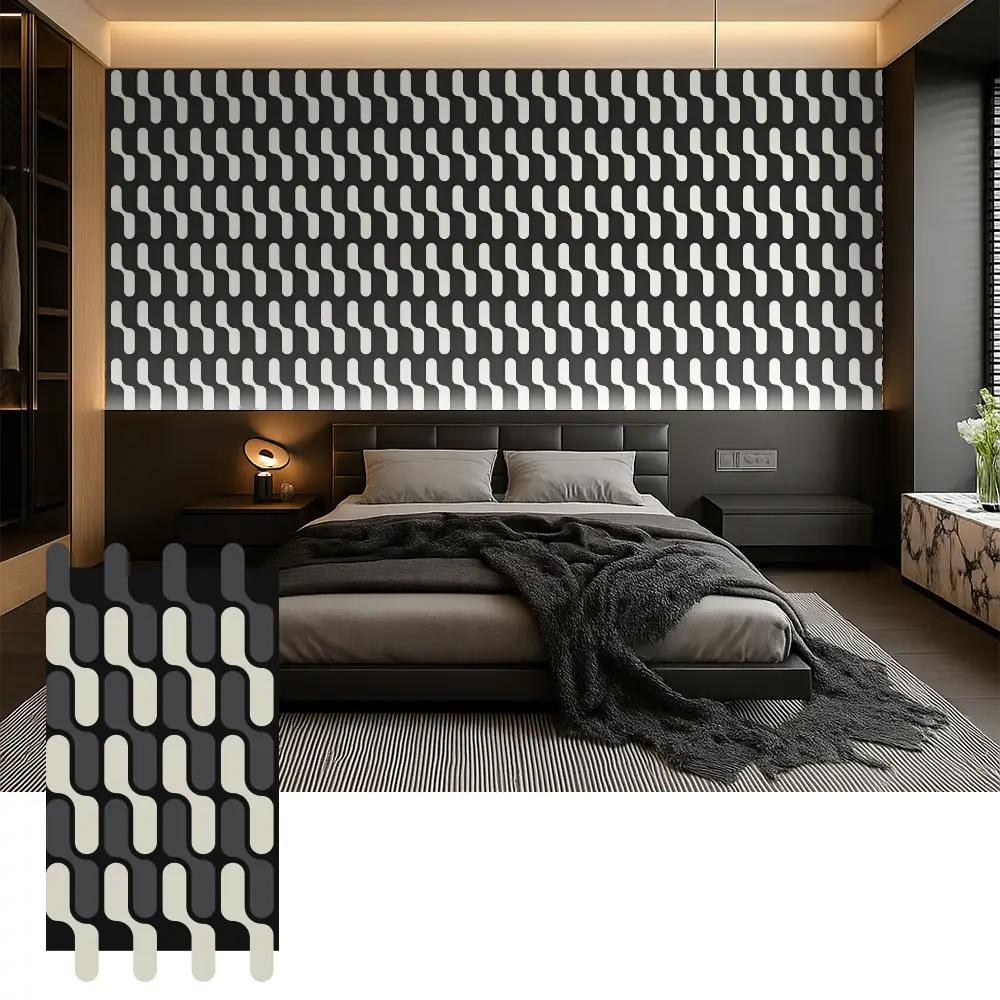 Panel Akustik Kayu untuk Kontrol Suara Kamar Tidur Panel Akustik Kayu untuk Kontrol Suara Kamar Tidur
